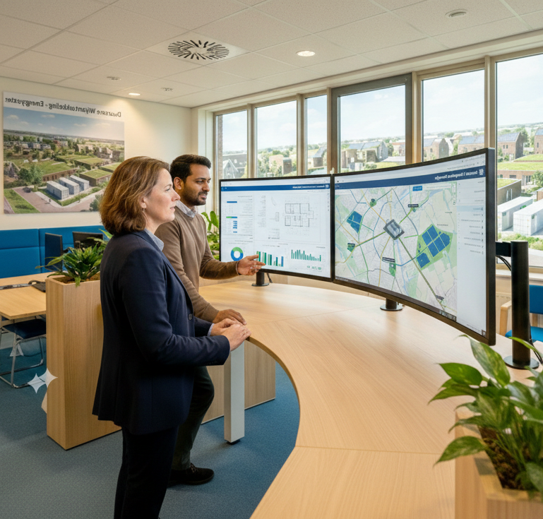 Gebiedsontwikkeling.//Oók bij netcongestie.